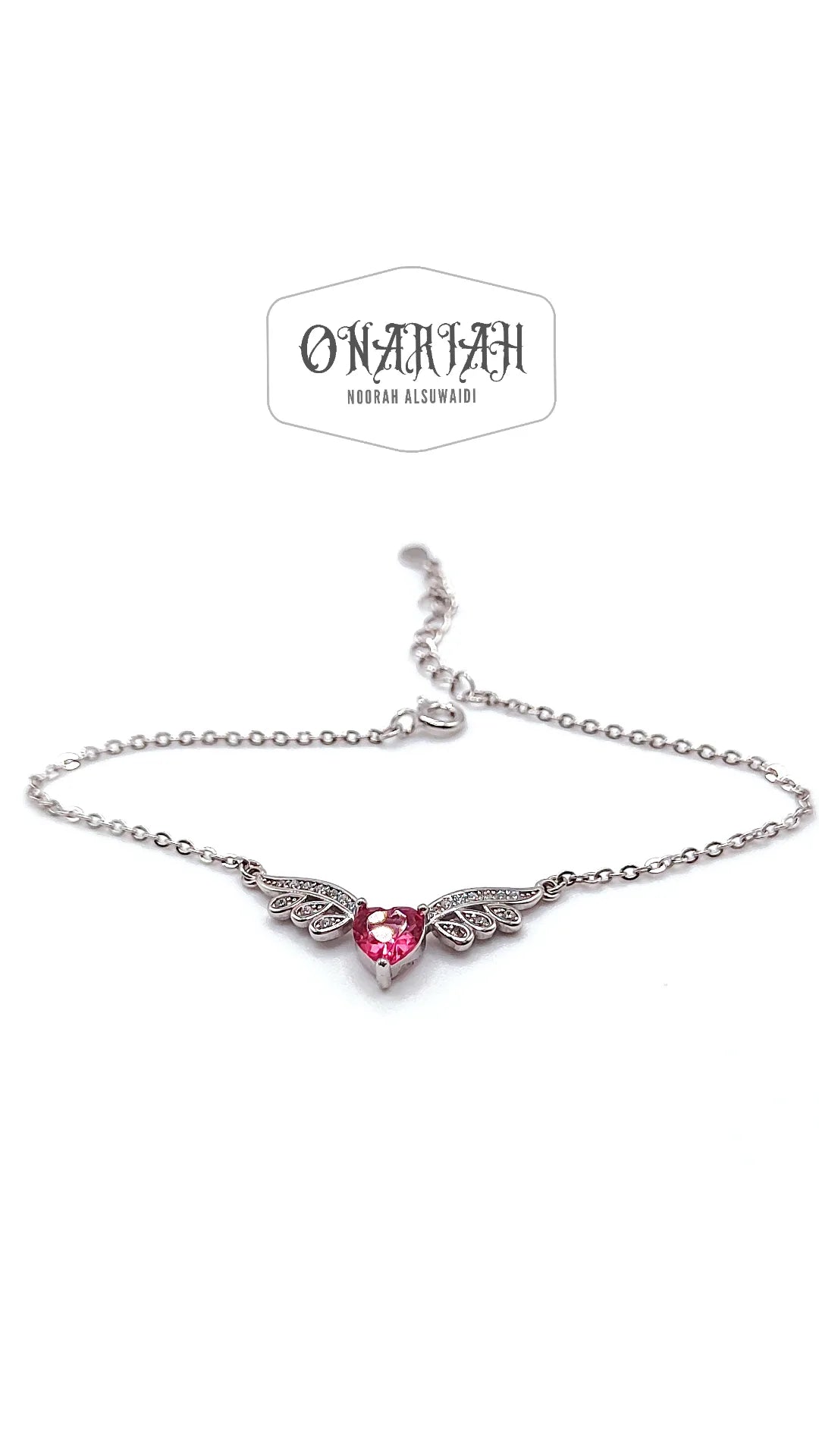 Angelika heart bracelet