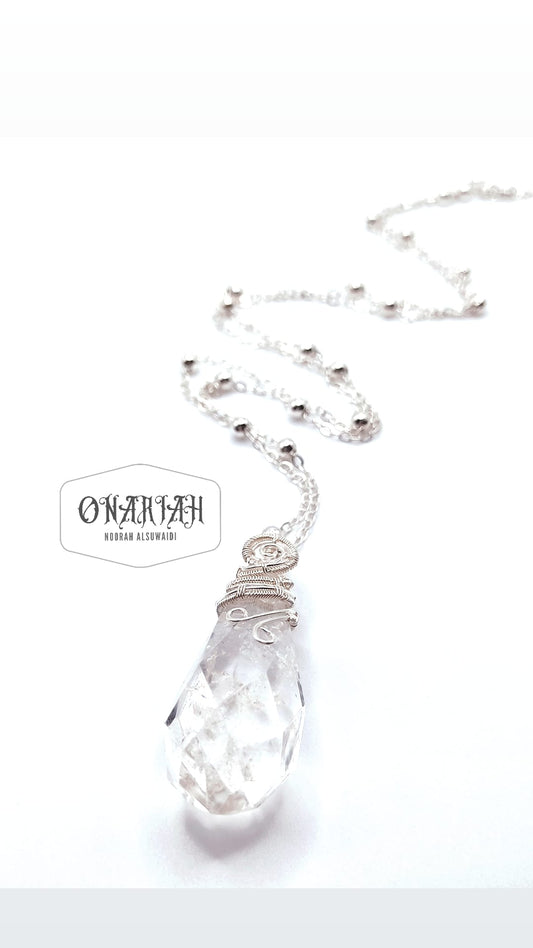 Quartz Freeform Necklace