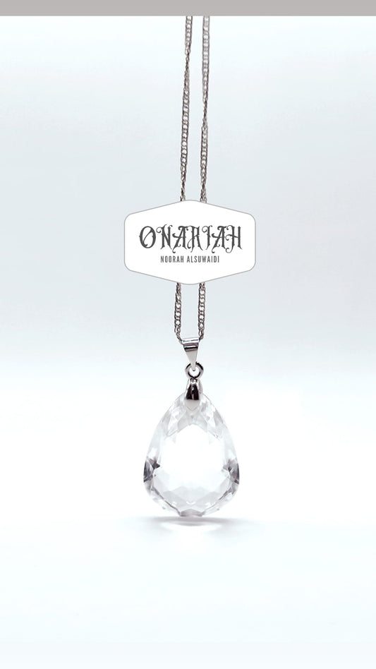 Pear Quartz Pendant