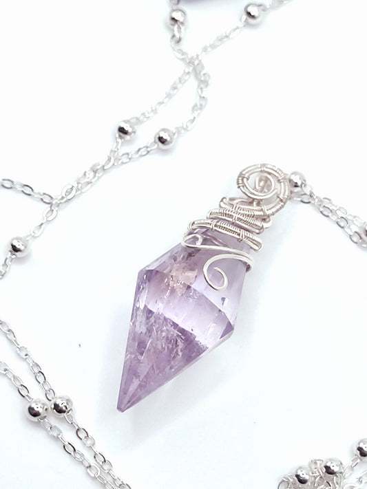 Amethyst Dt Necklace