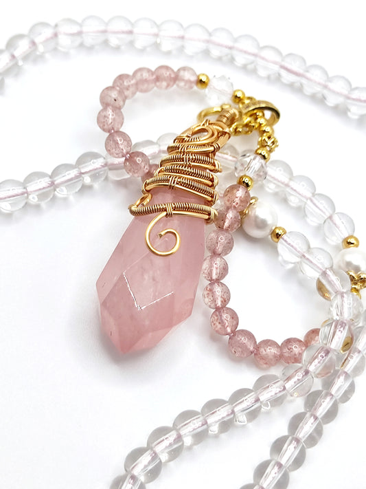 Rose Quartz Necklace