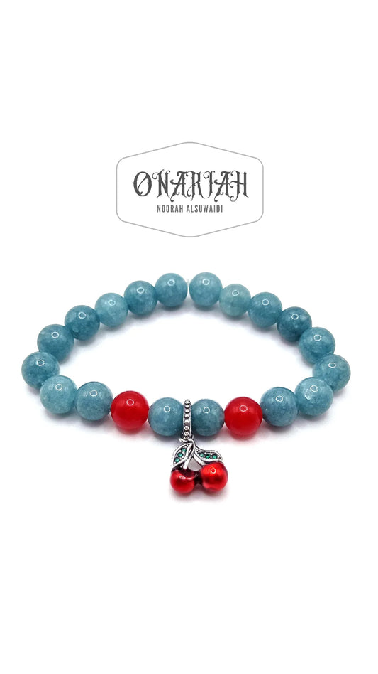 Cherry bracelet