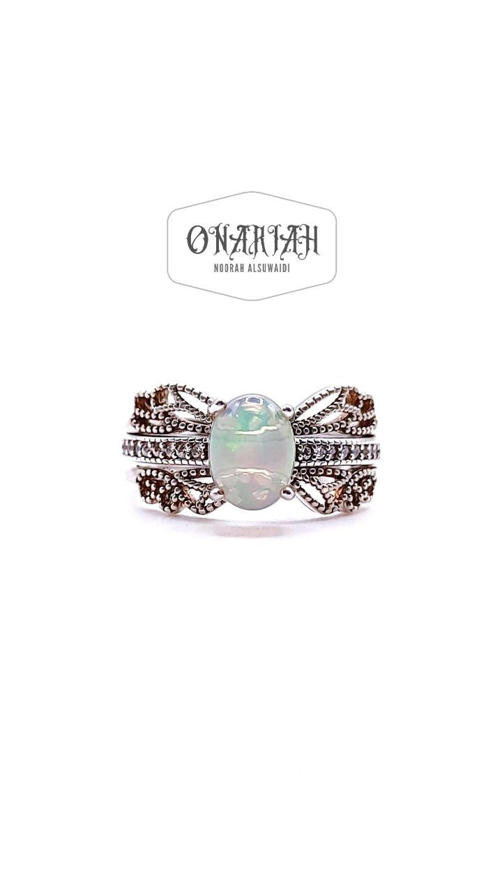 Opal Rings Set