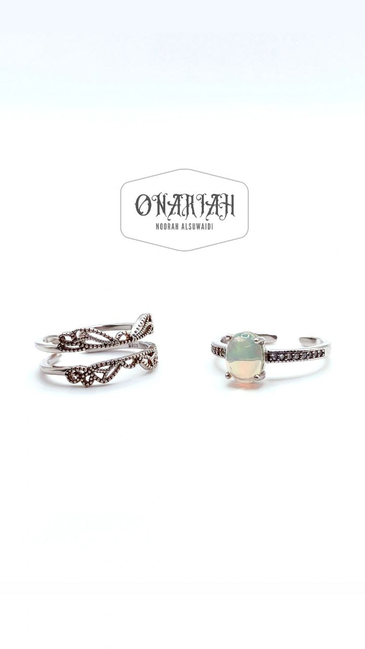 Opal Rings Set